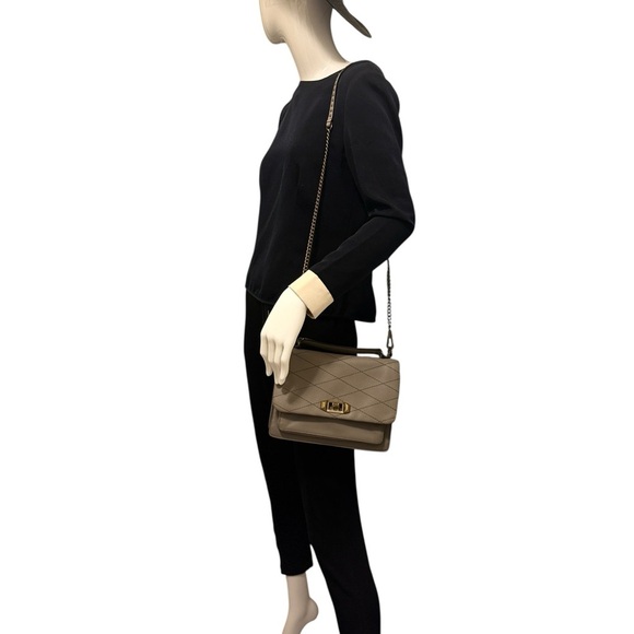 $295 NWT REBECCA MINKOFF JE T'AIME MEDIUM QUILTED LEATHER CROSSBODY Quilte Bag - Picture 3 of 15